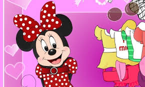 Tie strips of red or pink tulle to the basket edges for the tutu skirt, stick felt dots over the tutu with hot glue, add felt or black construction paper ears and a bow, then you're done! Mickey Mouse Minnie Mouse Dress Up Disney Games Com
