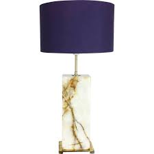 14.25 height x 5.5 diameter. Vintage Lamp Base In Marble Italy 1960s Design Market