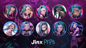 Arcane Jinx PFP for Discord - League of Legends Jinx PFP Icons