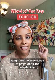 Word of the Day: ECHELON (n.) — a level or rank in an organization, a  profession, or society. Discover this hierarchical word in 35 seconds!  #wordoftheday #newwords #vocabulary #wordsmatter #echelon ...