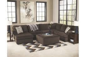 You then design around it with accent chairs and ottomans if you need more seating for guests. Jessa Place 3 Piece Sectional With Ottoman Ashley Furniture Homestore In 2021 Ashley Furniture Sectional Sectional Living Room Sets Living Room Sectional