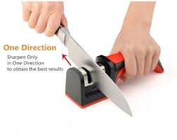Longpro Knife Sharpener 2 Stage Sharpening System Kit For Straight Knives Sharpening Tool Helps Repair Restore An In 2020 Blade Sharpening Knife Sharpening Dull Knives