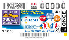 El 14 de octubre de 1992 la asamblea general de las naciones unidas en la resolución 47/3 proclamo el día 3 de diciembre como día internacional de las personas con. La Once Lleva El Dia Internacional De Las Personas Con Discapacidad En 5 5 Millones De Cupones Revista Grada