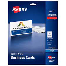 Do you lack ideas and skills on how best to write a company plan? Avery Business Cards 2 X 3 1 2 Sure Feed Inkjet 100 Cards 28371 Avery Com