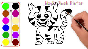Pin Di Belajar Menggambar Dan Mewarnai Untuk Anak Paud Tk Sd
