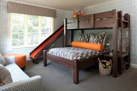 Youth loft bed with slide video. 68 Amazing Diy Bunk Bed Plans