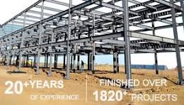 Light Gauge Steel Framing Prefabricated Warehouse Factory ...