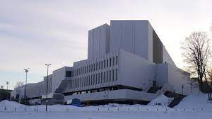The building, which was designed by architect alvar aalto, was completed in 1971.every detail in the building is designed by aalto. Datei Finlandia Hall Winter 2013 02 Jpg Wikipedia