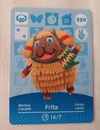 Animal Crossing Amiibo card Series 4 #339 Frita | eBay