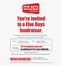 5 guys gift card uk. Five Guys Poster Png Download Five Guys Community Fundraiser Transparent Png Kindpng
