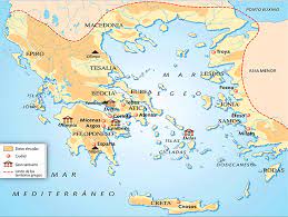 Constantino ii de grecia, príncipe de dinamarca (en griego: Mapa De Grecia Antigua Socialhizo
