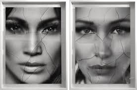 Cato. Portrait intervened by the artists by Cristian Hunter 2019: Visual  Artwork