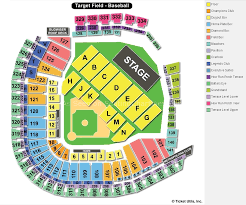 Target Field Minneapolis Mn Seating Chart View