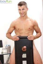 A harvard study concluded that high ejaculation frequency can help to ward off prostate cancer and erectile dysfunction. Preppy Stud Jack Fingers His Smooth Asshole And Jerks His Small Dick Picture 15
