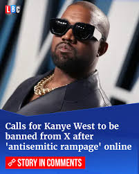 The rapper has been continually posting tweets of an antisemitic nature and  describing slavery as "a choice" from Thursday evening to Friday afternoon.  Read more ⬇️