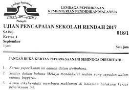 Soalan Percubaan Upsr Matematik 2019 Negeri Selangor Resep Resepi Q