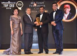 Air asia ceo tony fernades talks air innovation with cheddar. Airasia S Tony Fernandes Wins Top Honour At Asia Ceo Summit Award Ceremony Global Travel Shopping Guide
