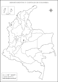 En este mapa en particular, se puede imprimir la plantilla y colorear cada división territorial, para un aprendizaje más fácil y didáctico acerca de los departamentos de colombia, los que en total son 33. Mapas De Colombia Para Colorear