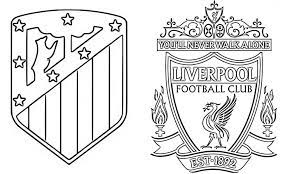 Check spelling or type a new query. Coloring Page Uefa Champions League 2020 Round Of 16 Atletico De Madrid Liverpool Fc 4