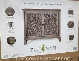 Dollies & furniture pad rentals. Pike Main Hermoine Accent Cabinet Costco Weekender