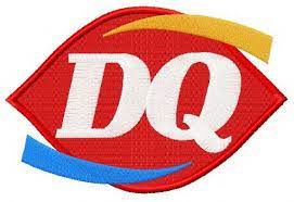 Dairy Queen Logo Embroidery Design Dairy Queen Embroidery Logo Embroidery