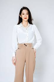 TOP CÁC MẪU ÁO SƠ MI NỮ DÀI TAY ĐẸP NHẤT HIỆN NAY