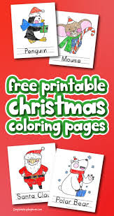 You kids will love decorating the house leading with these cute holiday coloring page activities. Christmas Coloring Pages For Kids Free Printable