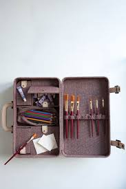 Artist S Attache Case Travel Art Kit Art Case Artist Gifts