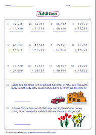 If necessary drag the blue edges to define the. Adding Large Numbers Worksheets