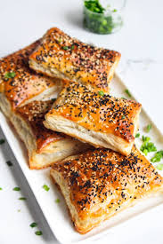 Mix the chicken, cream cheese, onion, salt, and pepper in a medium bowl. Flaky Chicken Puff Pastry Puffs The Twin Cooking Project By Sheenam Muskaan