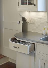 Fine homebuilding magazine, newtown, ct. In This Kitchen A Curved Drawer And Base Cabinet Maximizes Storage While Easing Out Of The Traffic Flow Curved Kitchen Curved Kitchen Cabinets Kitchen Design