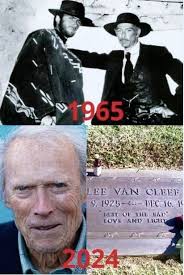 Clint Eastwood taking a break “The Good The Bad And The Ugly.”