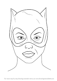 In batman, the animated series. Learn How To Draw Catwoman Face Catwoman Step By Step Drawing Tutorials