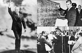 ‫بمناسبت انقلاب سفید ۶ بهمن ۱۳۴۱ انقلاب سفید یا انقلاب شاه و مردم نام یک  سلسله اصلاحات اقتصادی و اجتماعی شامل اصول نوزده گانه است که در دوره سلطنت  محمد رضا پهلوی‬‎