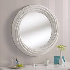 By alguacil & perkoff ltd. Norla Large Round Mirror Contemporary Mirrors Amor Decor