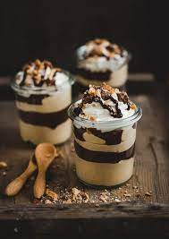 Chocolate And Peanut Butter Mousse Parfait Pretty Simple Sweet Recipe Peanut Butter Mousse Mousse Recipes Peanut Butter Desserts