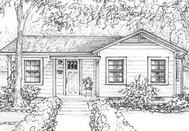 House Portrait Commissionedartwork Landscape In Ink Custom Etsy Photo To Art Watercolor House Painting Architecture Drawing
