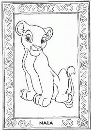 Disney's the lion king, directed by jon favreau, journeys to the african savanna, where a future king is born. Lion King Baby Nala Coloring Pages Page 1 Line 17qq Com