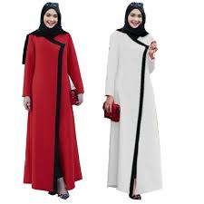 Women Long Sleeve Muslim Arabic Dress Turkish Gown Dubai Moroccan Kaftan Islamic Abaya Women Arabic Clothing Elbise Kiyafet Ust Giyim