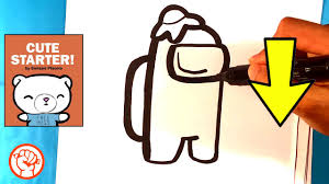 Learn how to draw an among us santa and more christmas crew mates. How To Draw Among Us With Egg Hat Easy Pictures To Draw Youtube