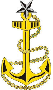Senior Chief Petty Officer Anchor And Star Nautical Artwork Senior Chief Navy Chief