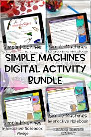 Simple Machines Digital Activity For Distance Learning Digital Activities Distance Learning Simple Machines