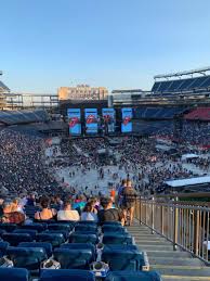 Gillette Stadium Section 201 Row 26 Seat 1 The Rolling