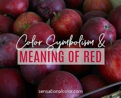 If its a line of red painted trees is a property line. Meaning Of Red Color Psychology And Symbolism