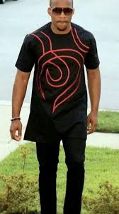 Black And Red Designer Shirt Pin On African Fashions