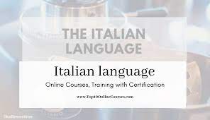 This language is spoken in many countries and it is an official language of italy and san marino. Best Italian Language Online Courses Training With Certification 2020 Updated Top 10 Online Courses