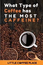 What Type Of Coffee Has The Most Caffeine In 2020 Coffee Type Coffee Hacks Coffee Facts