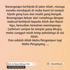 We did not find results for: Surah An Nisaa Ayat 100 Qs 4 100 Tafsir Alquran Surah Nomor 4 Ayat 100