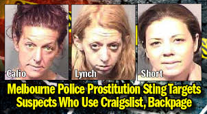 Melbourne Police Prostitution Sting Targets Suspects Who Use Craigslist Backpage