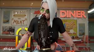 overwatch, ashe (overwatch), stickybuns, 1girls, artist name - Rule 34 XYZ